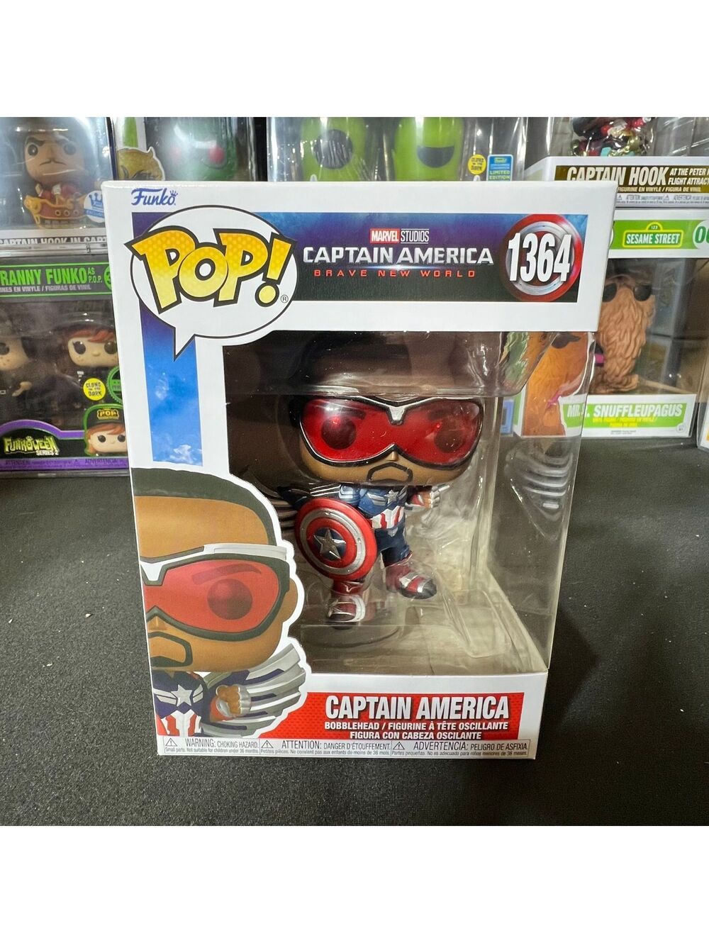 Funko Pop Marvel Captain America Brave New World 1364 Sam Wilson Vinyl Figure